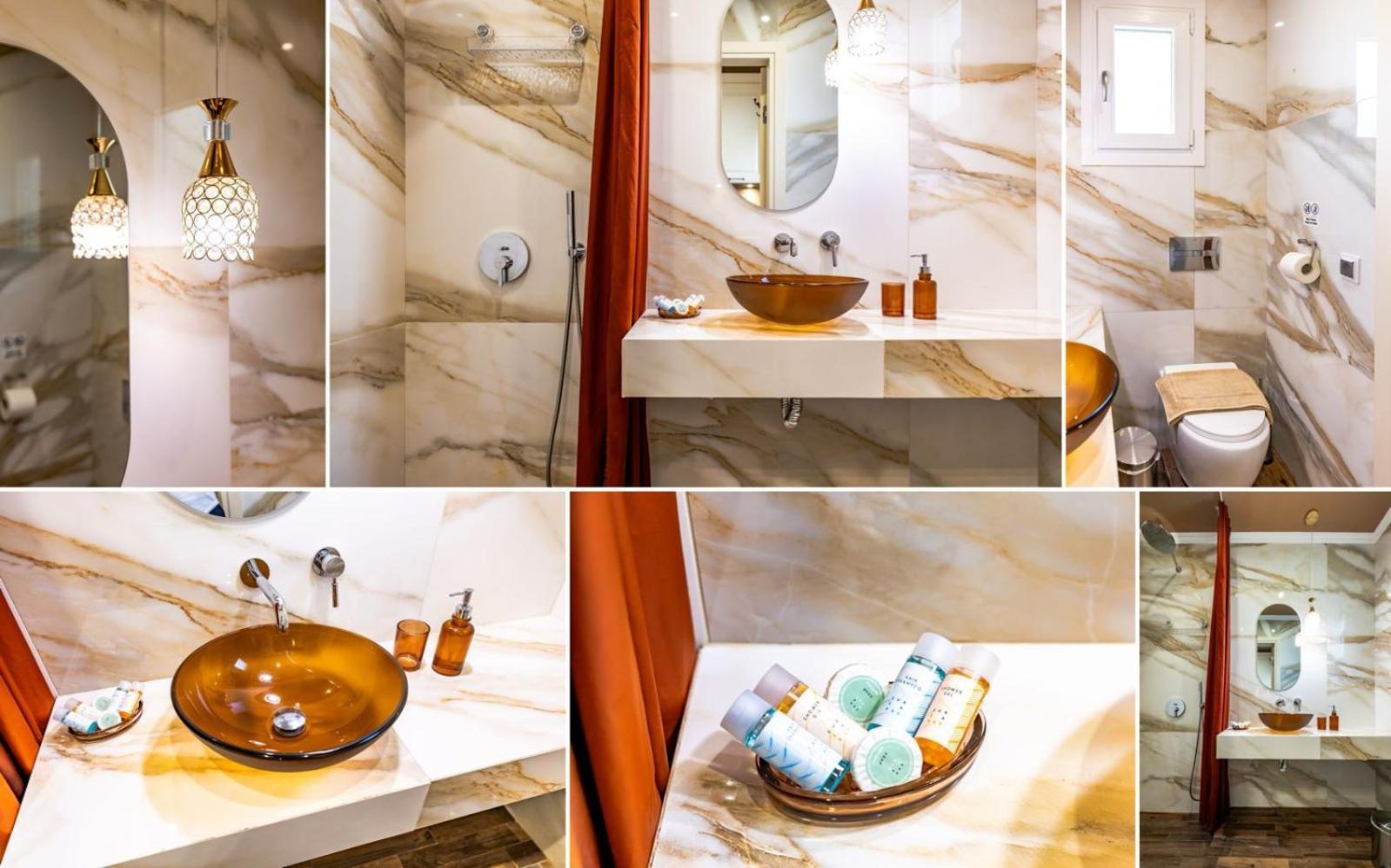 Nafsika Suites (Adults Only) ネア・ムダニア エクステリア 写真